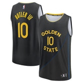 Jimmy Butler III Golden State Warriors Fast Break Replica Player Jersey Statement Editi- Black - NBA