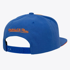 New York Knicks Color Pop Snapback Hat Orange/Blue - NBA