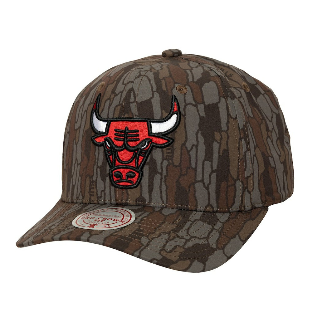 Chicago Bulls Hidden Pro-Crown Adjustable Hat Camo - NBA