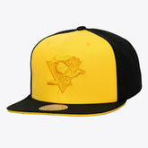 Pittsburgh Penguins Mitchell & Ness Color Pop Snapback Hat - Gold/Black - NHL
