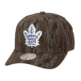 Toronto Maple Leafs Mitchell & Ness Hidden Camo Pro Crown Adjustable Hat - Camo - NHL