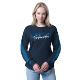 Minnesota Timberwolves G-III 4Her by Carl Banks Women's Advantage Tri-Blend Long Sleeve T-Shirt Navy - NBA