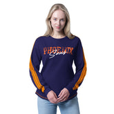 Phoenix Suns G-III 4Her by Carl Banks Women's Advantage Tri-Blend Long Sleeve T-Shirt Purple - NBA