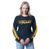 Indiana Pacers G-III 4Her by Carl Banks Women's Advantage Tri-Blend Long Sleeve T-Shirt Navy - NBA