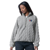 Philadelphia 76ers G-III 4Her by Carl Banks Women's Champ Half-Zip Pullover Gray - NBA