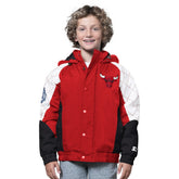 Chicago Bulls Starter Youth All Time Pro Jr. Full-Zip Hoodie Jacket Red/Black - NBA