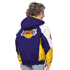 Los Angeles Lakers Starter Youth All Time Pro Jr. Full-Zip Hoodie Jacket Purple/Gold - NBA