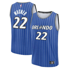 Franz Wagner Orlando Magic Fast Break Replica Player Jersey Icon Edition Blue - NBA