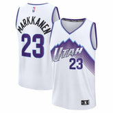 Lauri Markkanen Utah Jazz Fast Break Replica Jersey Association Edition White - NBA