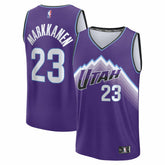 Lauri Markkanen Utah Jazz Youth Fast Break Replica Jersey Icon Edition Purple - NBA