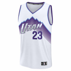 Lauri Markkanen Utah Jazz Youth Fast Break Replica Jersey Association Edition White - NBA
