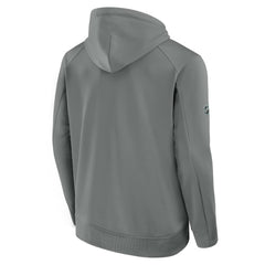 Edmonton Oilers Fanatics 2025 Stanley Cup Playoffs Authentic Pro Rink Fly Fleece Pullover Hoodie - Gray - NHL