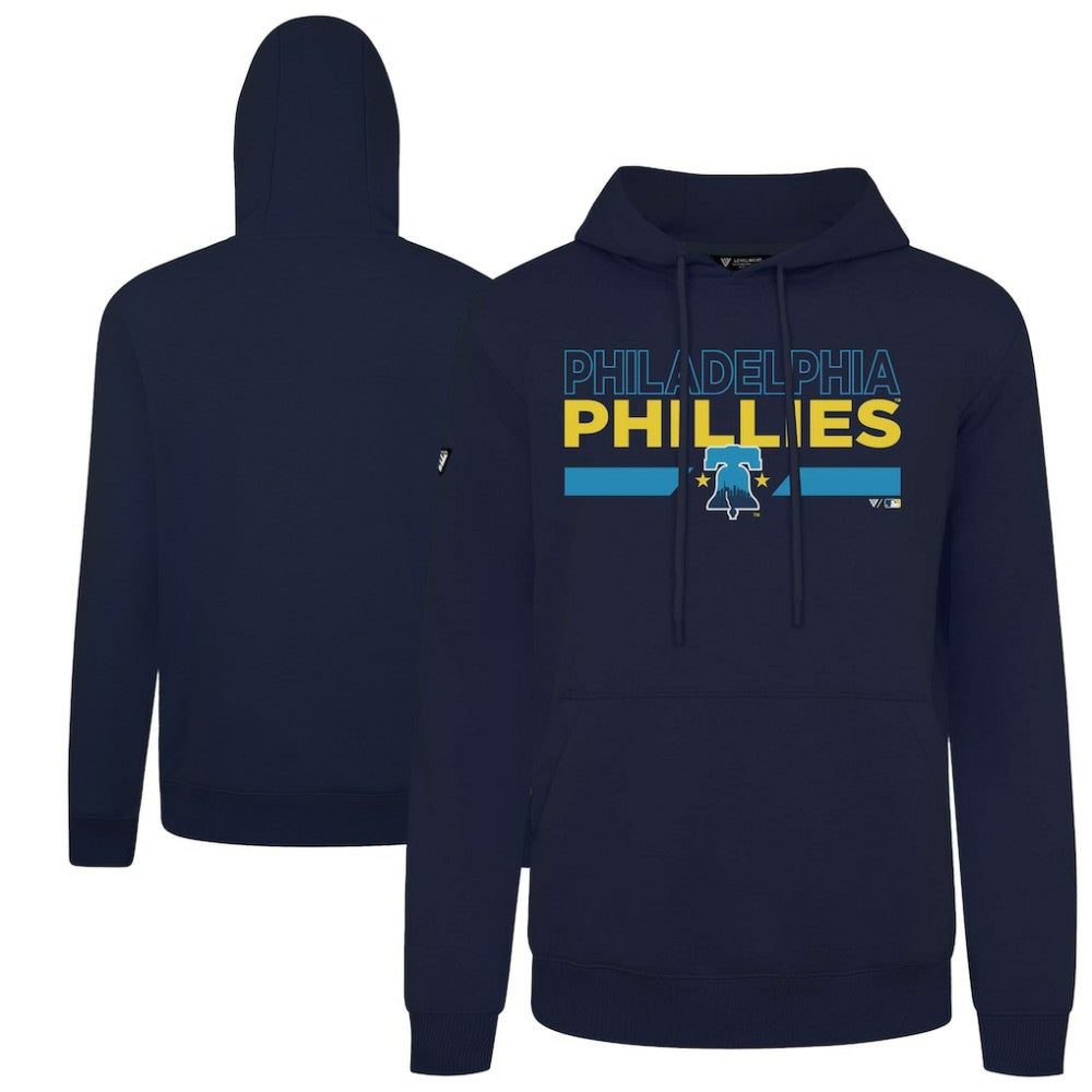 Philadelphia Phillies Levelwear City Connect Podium No Hitter Pullover Hoodie - MLB