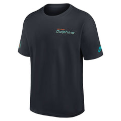 Miami Dolphins 2025 Rivalries Collection Essential Max90 T-Shirt Pitch Blue | Nike for Sale
