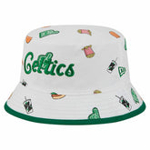 Boston Celtics Team Cheer Reversible Bucket Hat White - NBA