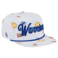 Golden State Warriors Team Cheer Rope 19TWENTY Adjustable Hat White - NBA