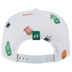 Boston Celtics Team Cheer Rope 19TWENTY Adjustable Hat White - NBA