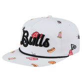 Chicago Bulls Team Cheer Rope 19TWENTY Adjustable Hat White - NBA