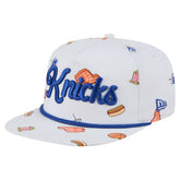 New York Knicks Team Cheer Rope 19TWENTY Adjustable Hat White - NBA