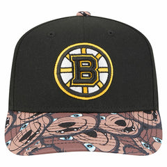 Boston Bruins New Era Mascot Visor 9SEVENTY Adjustable Hat - Black - NHL