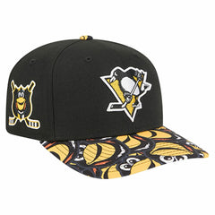 Pittsburgh Penguins New Era Mascot Visor 9SEVENTY Adjustable Hat - Black - NHL