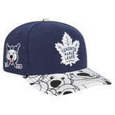 Toronto Maple Leafs New Era Mascot Visor 9SEVENTY Adjustable Hat - Blue - NHL