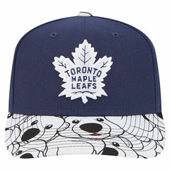 Toronto Maple Leafs New Era Mascot Visor 9SEVENTY Adjustable Hat - Blue - NHL