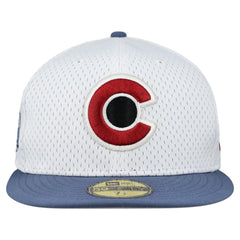 Colorado Avalanche New Era Mesh Crown Two-Tone 59FIFTY Fitted Hat - White/Navy - NHL