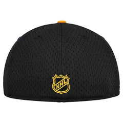 Pittsburgh Penguins New Era Mesh Crown Two-Tone 59FIFTY Fitted Hat - Black/Gold - NHL