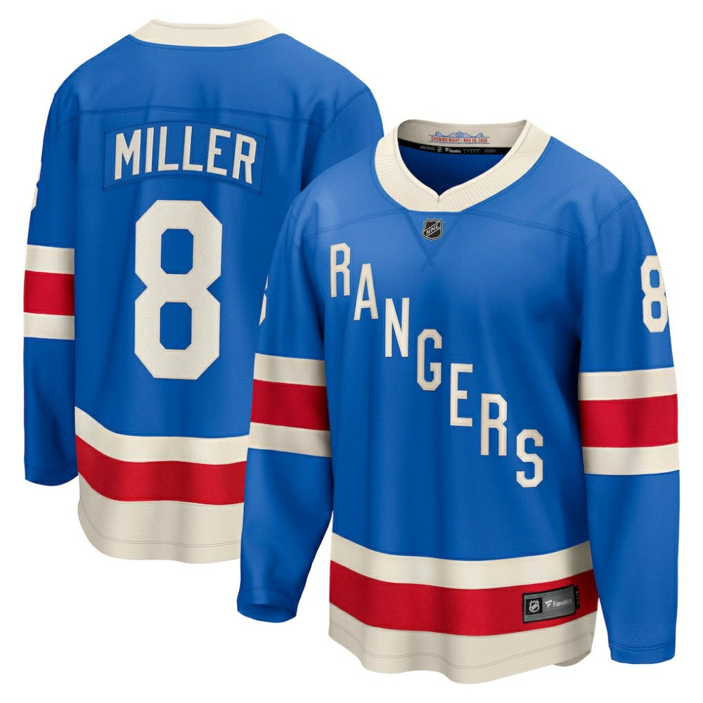 J.T. Miller New York Rangers Fanatics Centennial Breakaway Jersey - Blue - NHL
