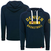Denver Nuggets Sportiqe Unisex Olsen Tri-Blend Pullover Hoodie Navy - NBA