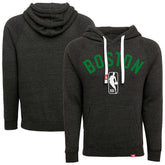 Boston Celtics Sportiqe Unisex Olsen Tri-Blend Pullover Hoodie Black - NBA