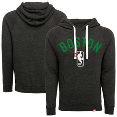 Boston Celtics Sportiqe Unisex Olsen Tri-Blend Pullover Hoodie Black - NBA
