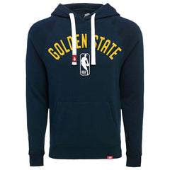 Golden State Warriors Sportiqe Unisex Olsen Tri-Blend Pullover Hoodie Navy - NBA
