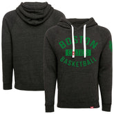 Boston Celtics Sportiqe Unisex Olsen Tri-Blend Pullover Hoodie Black - NBA