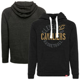 Cleveland Cavaliers Sportiqe Youth Olsen Tri-Blend Pullover Hoodie Black - NBA