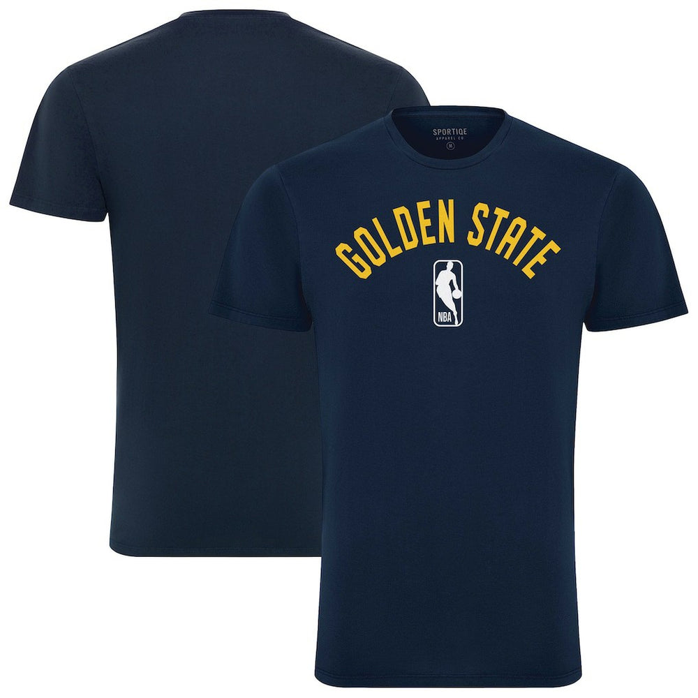 Golden State Warriors Sportiqe Unisex Bingham T-Shirt Navy - NBA