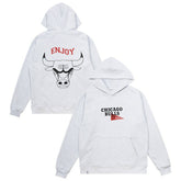 Enjoy Basketball x Chicago Bulls Unisex Hoop Enthusiast Capsule Collection Pullover Hoodie - Heather Gray - NBA