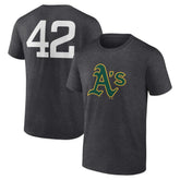Athletics Jackie Robinson Day Name & Number T-Shirt - MLB