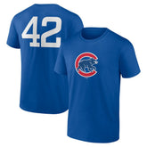Chicago Cubs Jackie Robinson Day Name & Number T-Shirt - MLB