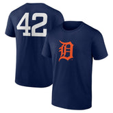 Detroit Tigers Jackie Robinson Day Name & Number T-Shirt - MLB