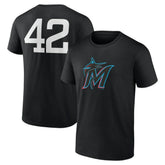 Miami Marlins Jackie Robinson Day Name & Number T-Shirt - MLB