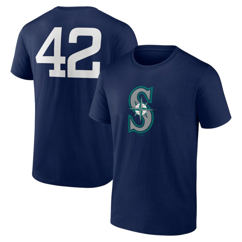Seattle Mariners Jackie Robinson Day Name & Number T-Shirt - MLB