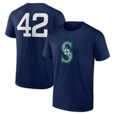 Seattle Mariners Jackie Robinson Day Name & Number T-Shirt - MLB
