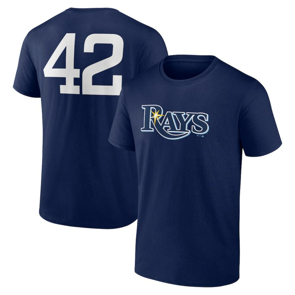 Tampa Bay Rays Jackie Robinson Day Name & Number T-Shirt - MLB