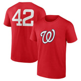Washington Nationals Jackie Robinson Day Name & Number T-Shirt - MLB