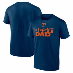 Chicago Bears Greatest Dad T-Shirt Navy | NFL