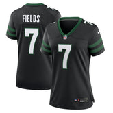 Justin Fields New York Jets Women's Alternate Game Jersey Black | Nike for Sale