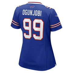 Larry Ogunjobi Buffalo Bills Women's Team Game Jersey Royal | Nike for Sale