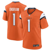Evan Engram Denver Broncos Team Game Jersey Orange | Nike for Sale